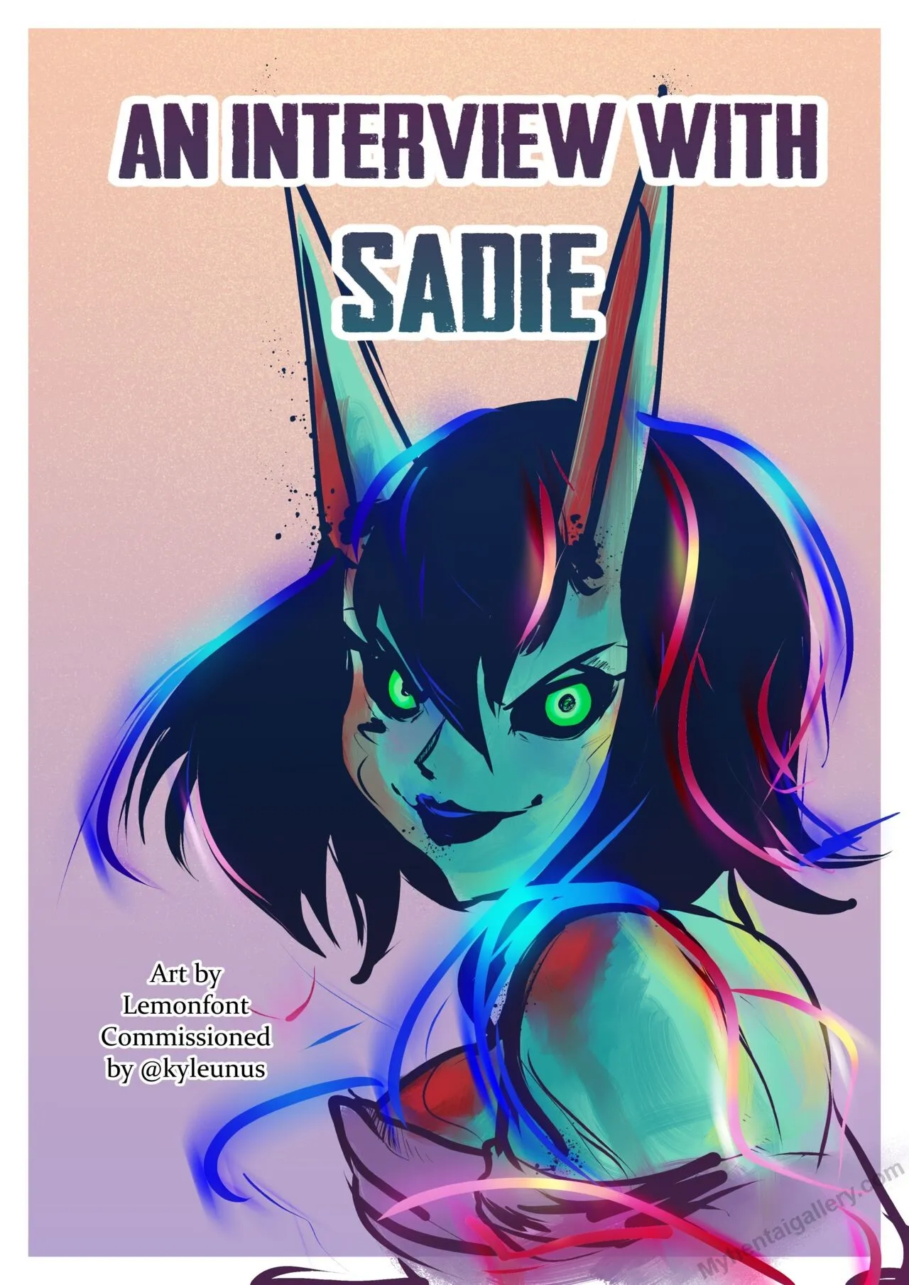 An Interview With Sadie porno comics Cover