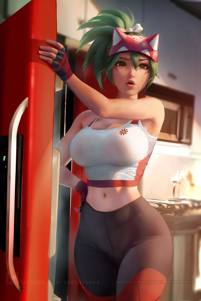 Kiriko Wants Her Donut porno comics Cover