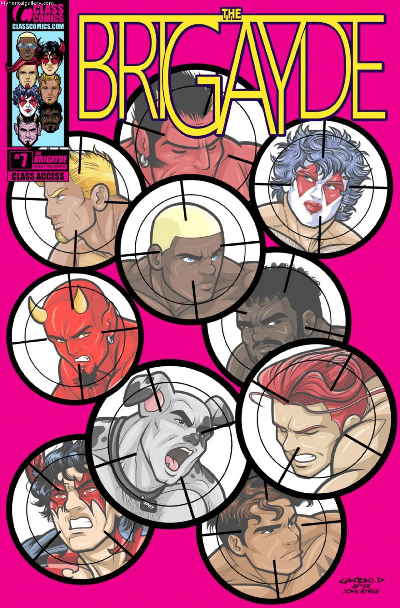The Brigayde 7 porno comics