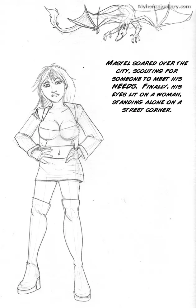 Mastel The Dragon 2 porno comics Cover