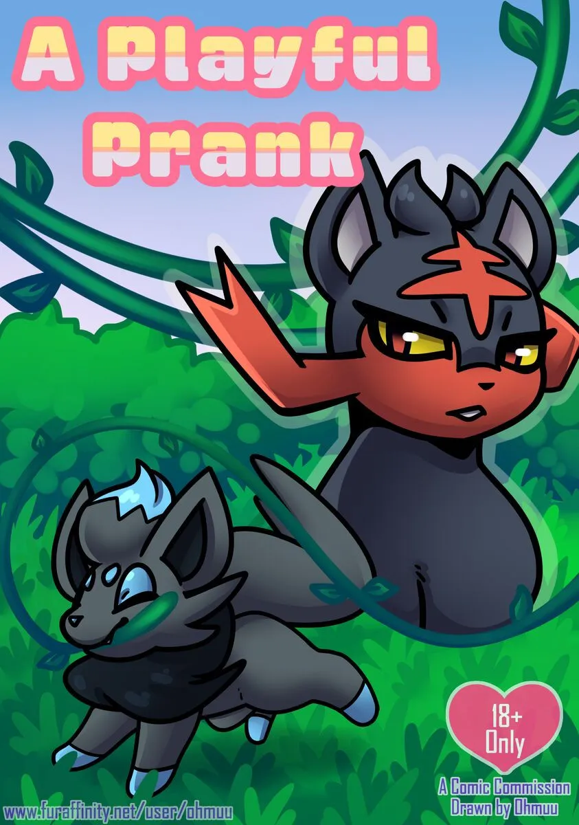 A Playful Prank porno comics Cover