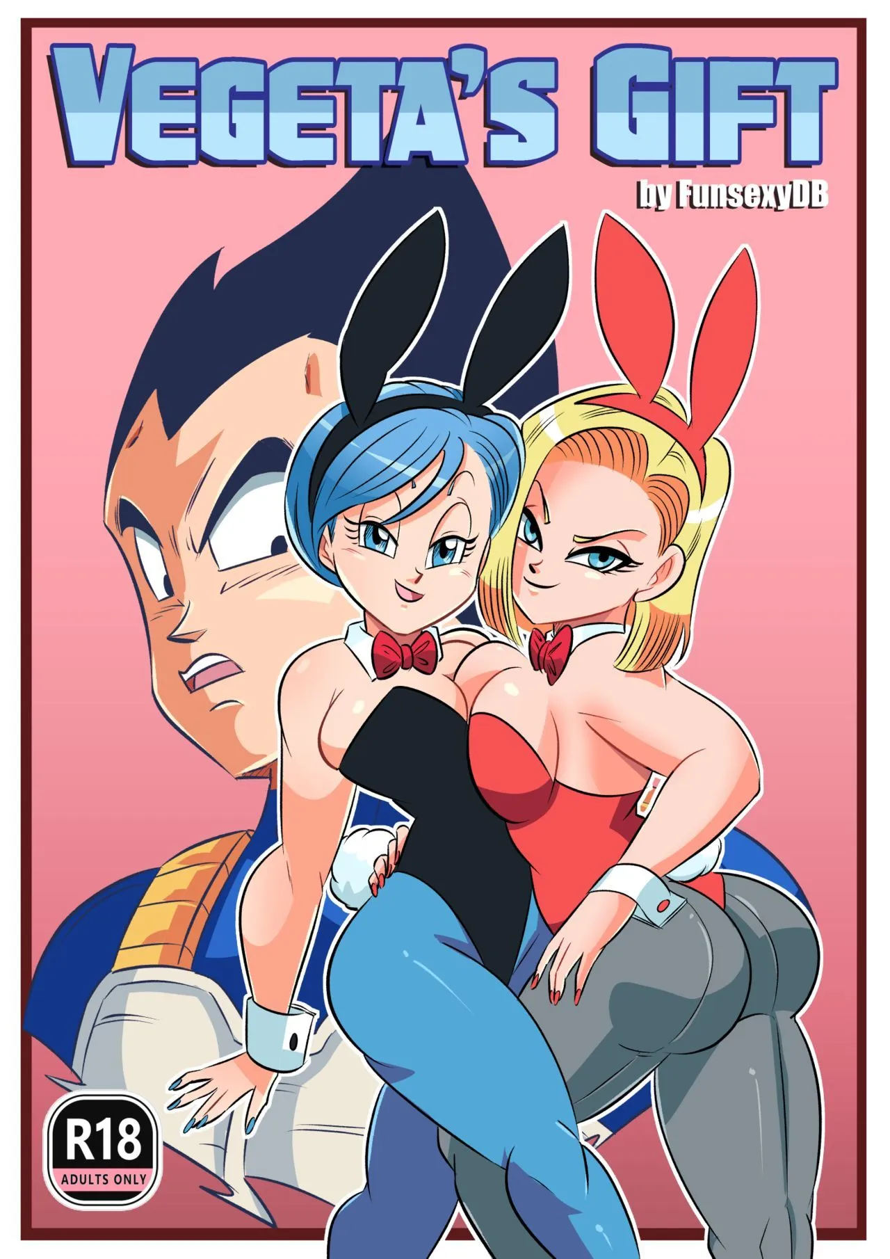 Vegeta's Gift porno comics Cover