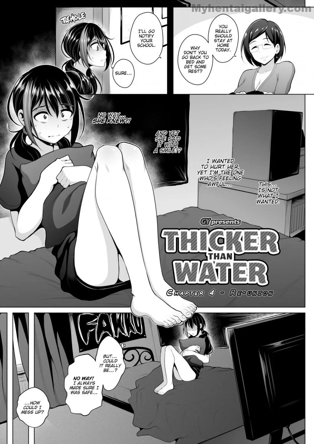 Thicker Than Water 4 - Re-union porno comics