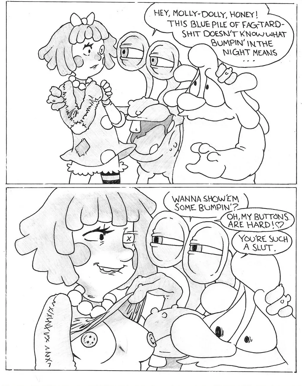 Bump In The Night porno comics