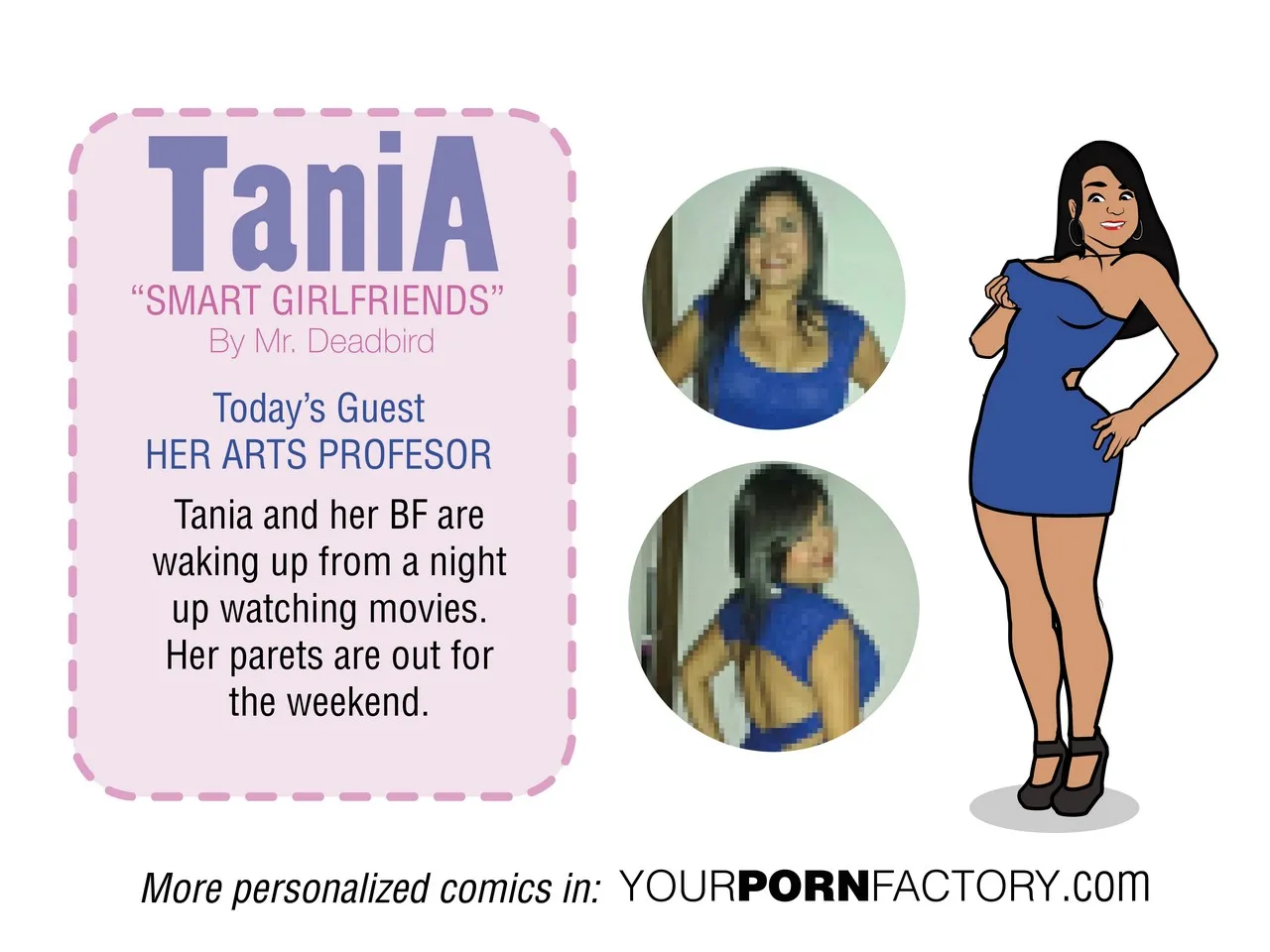 Tania - Smart Girlfriends porno comics