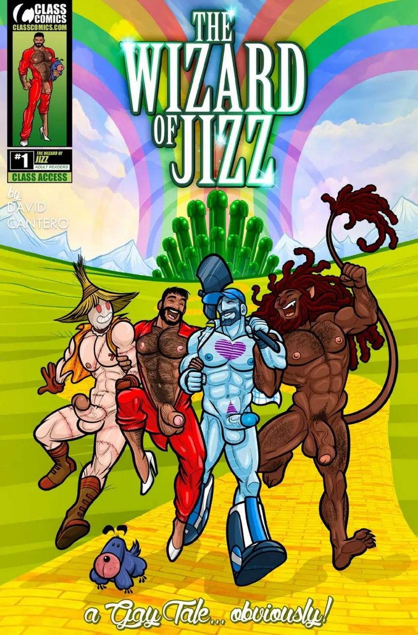 The Wizard Of Jizz porno comics