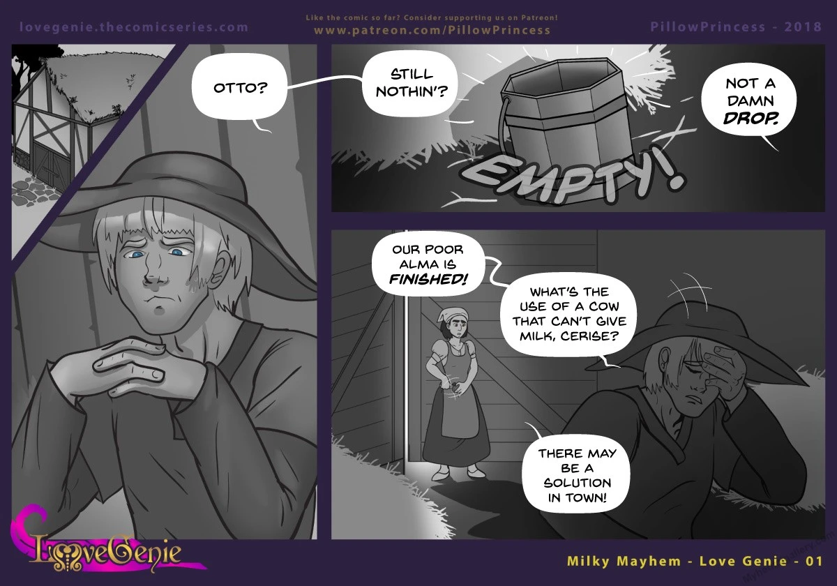 Love Genie 9 - Milky Mayhem porno comics