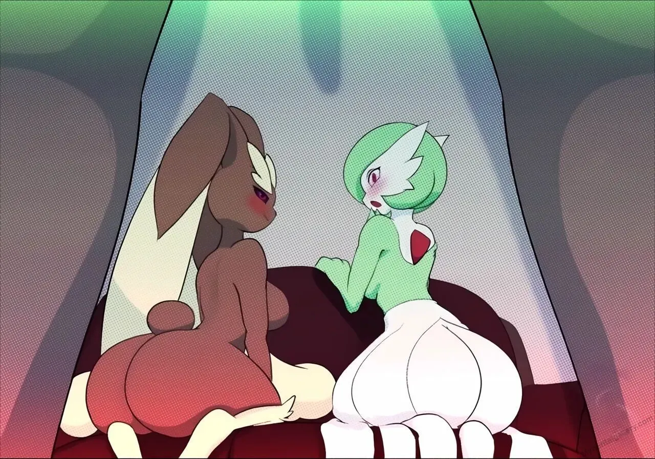 PokeSitter - Gardevoir & Lopunny porno comics