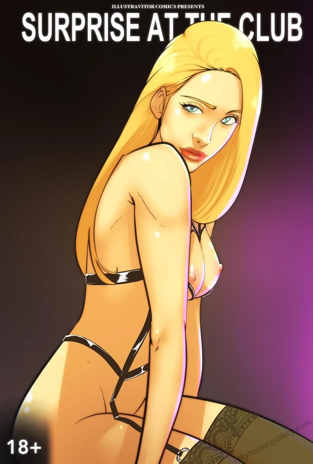 Surprise At The Club porno comics Cover