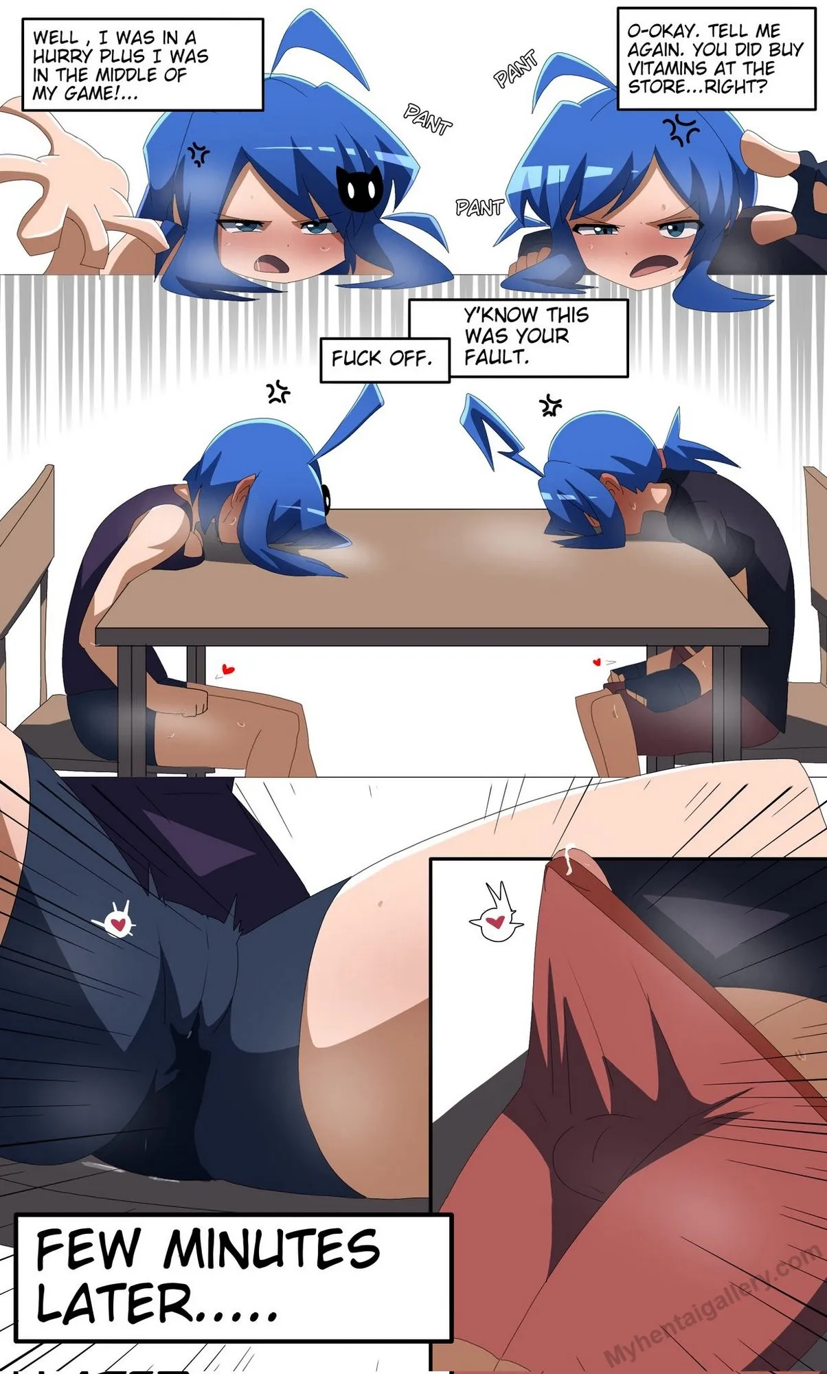 The Twin's Truce porno comics Cover