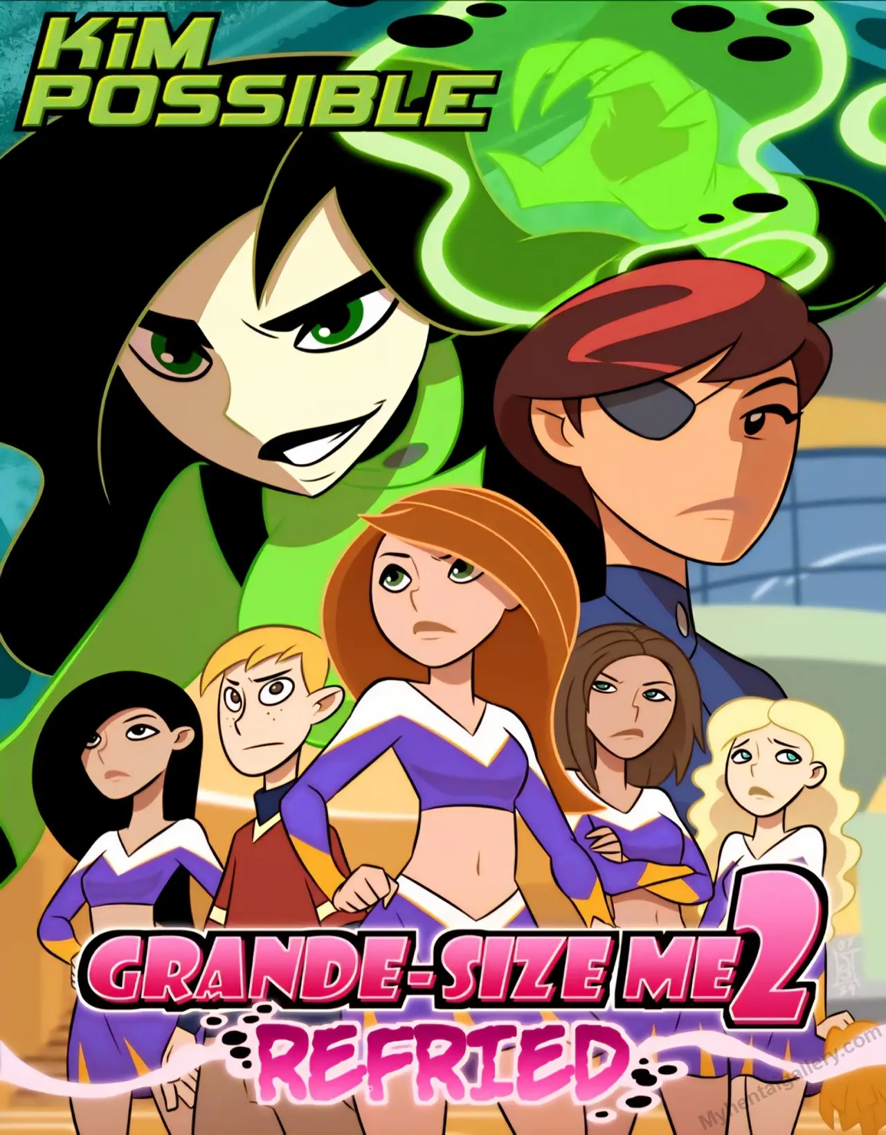 Kim Possible - Grande-Size Me! 2 porno comics