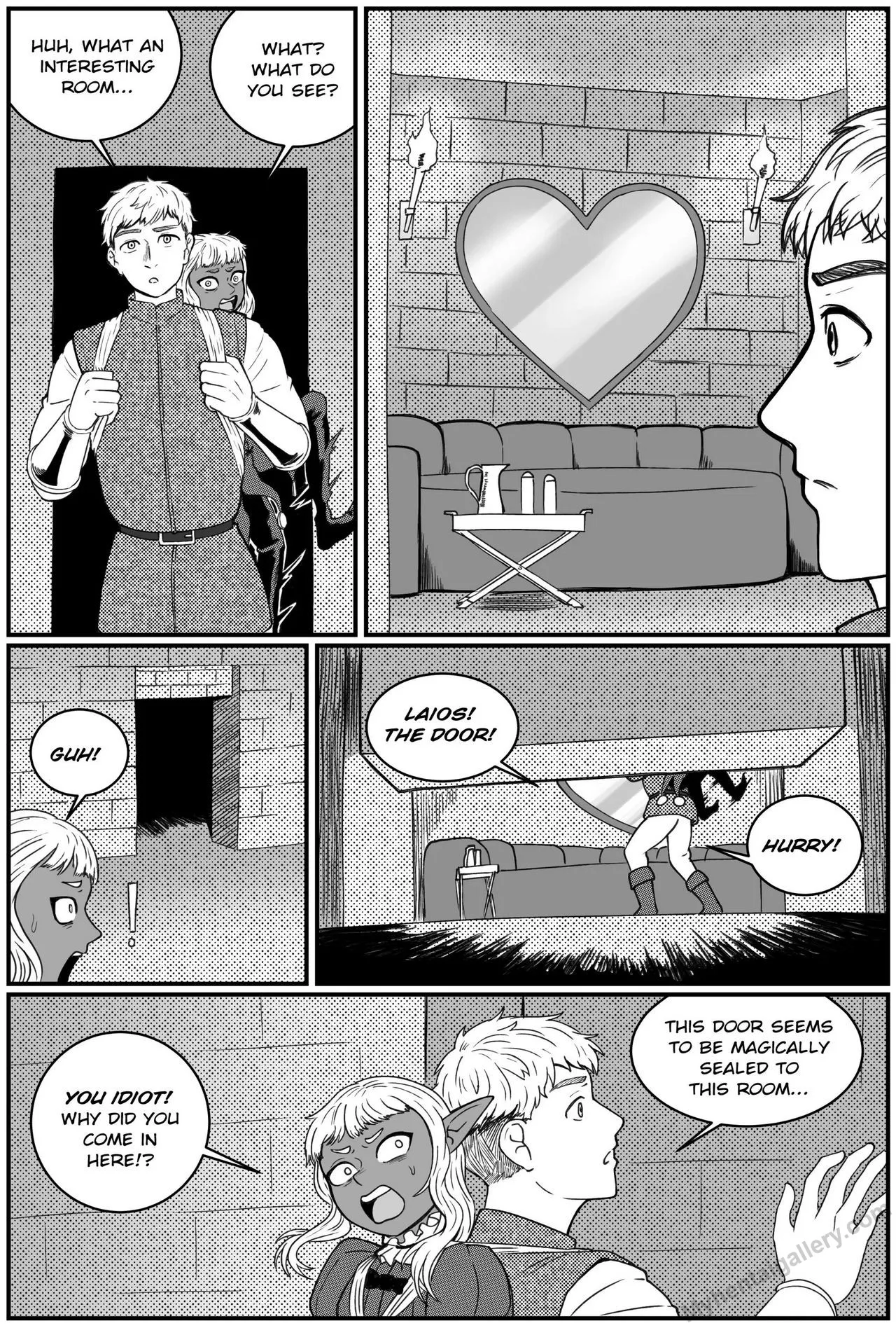 Laios x Sissel porno comics
