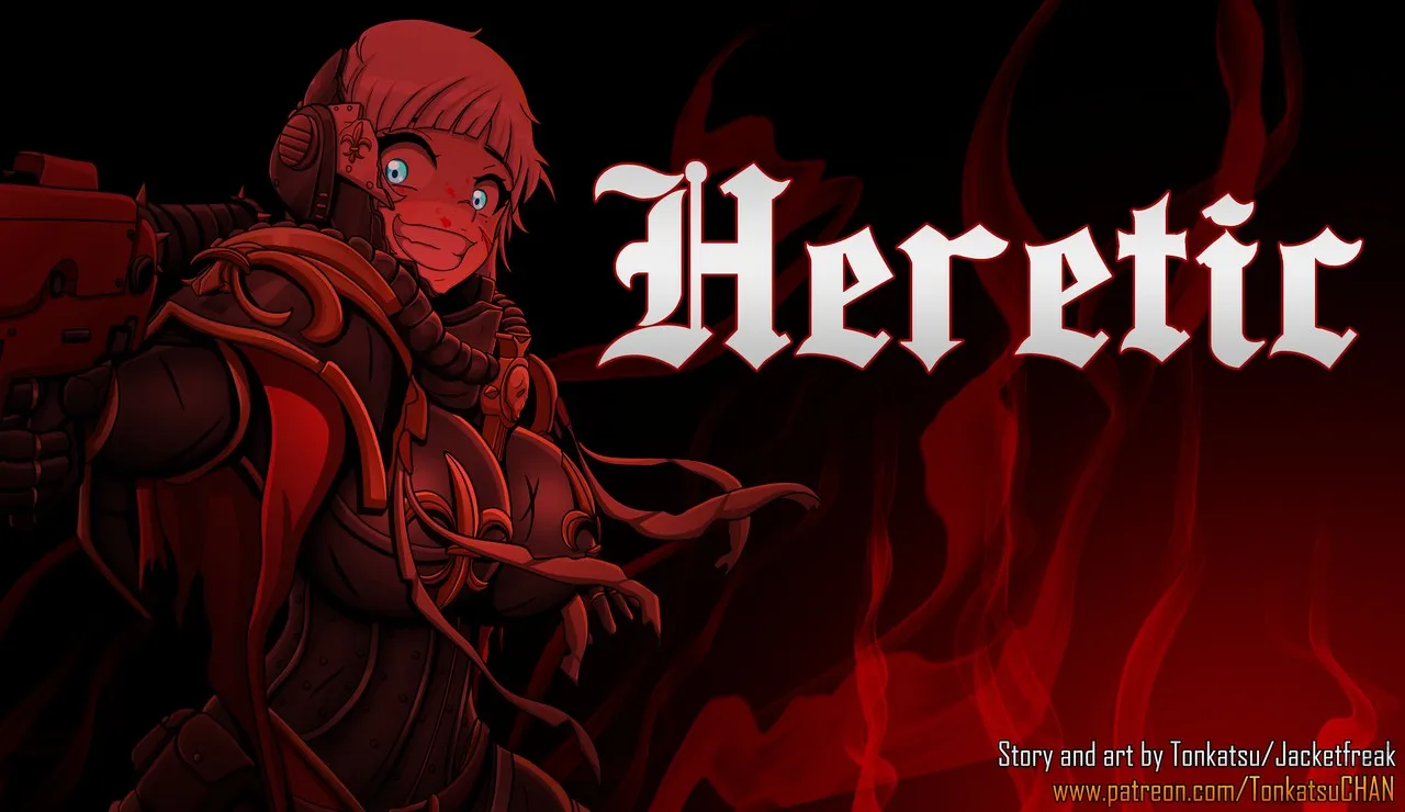 Heretic porno comics Cover