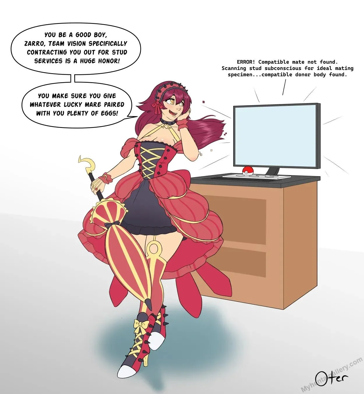 Honorable Work porno comics Cover