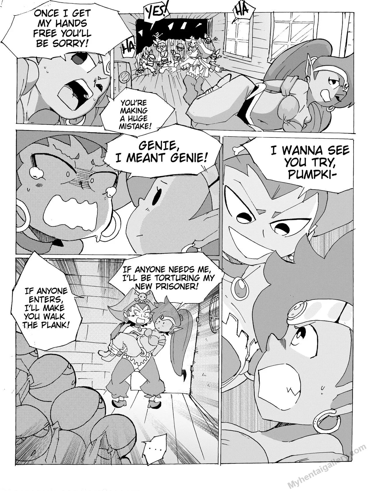 Shantae's Secret porno comics