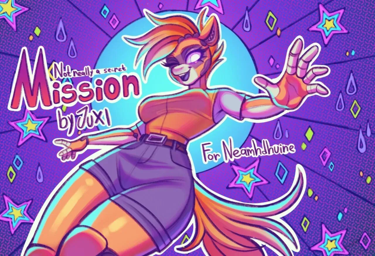 Not Really A Secret Mission porno comics Cover