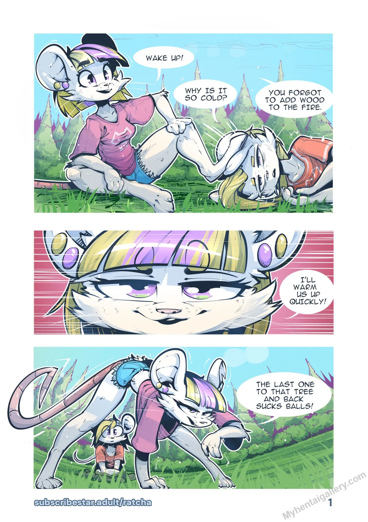 The Dam 2 - The Next Morning porno comics Cover