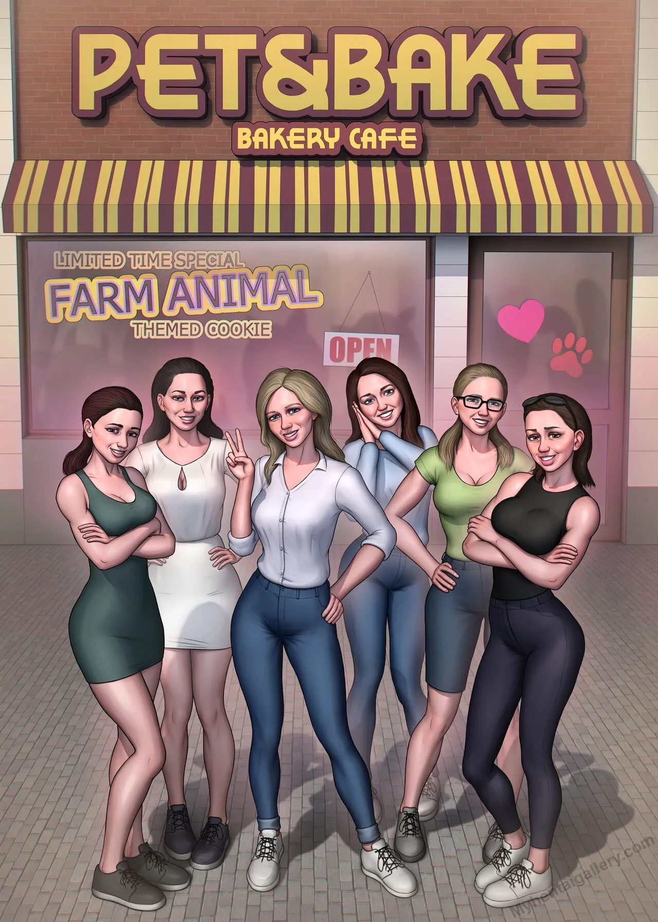Pet & Bake - Farm Animal Edition porno comics Cover