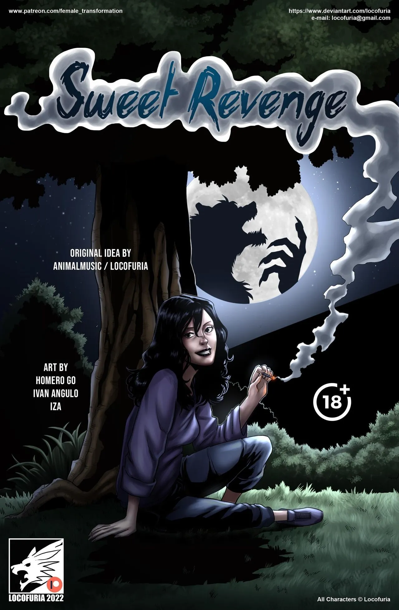 Sweet Revenge 1 porno comics Cover