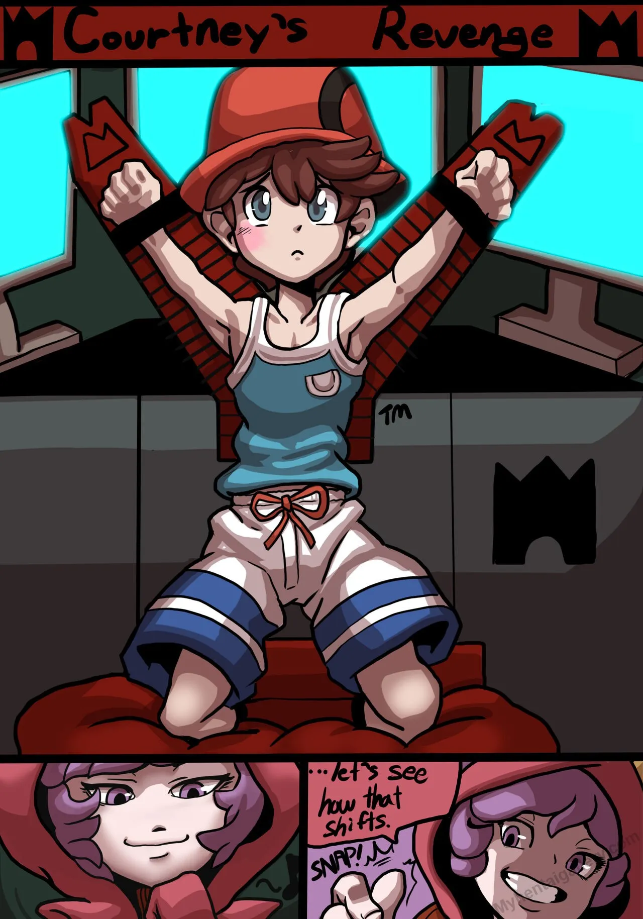Courtney's Revenge porno comics