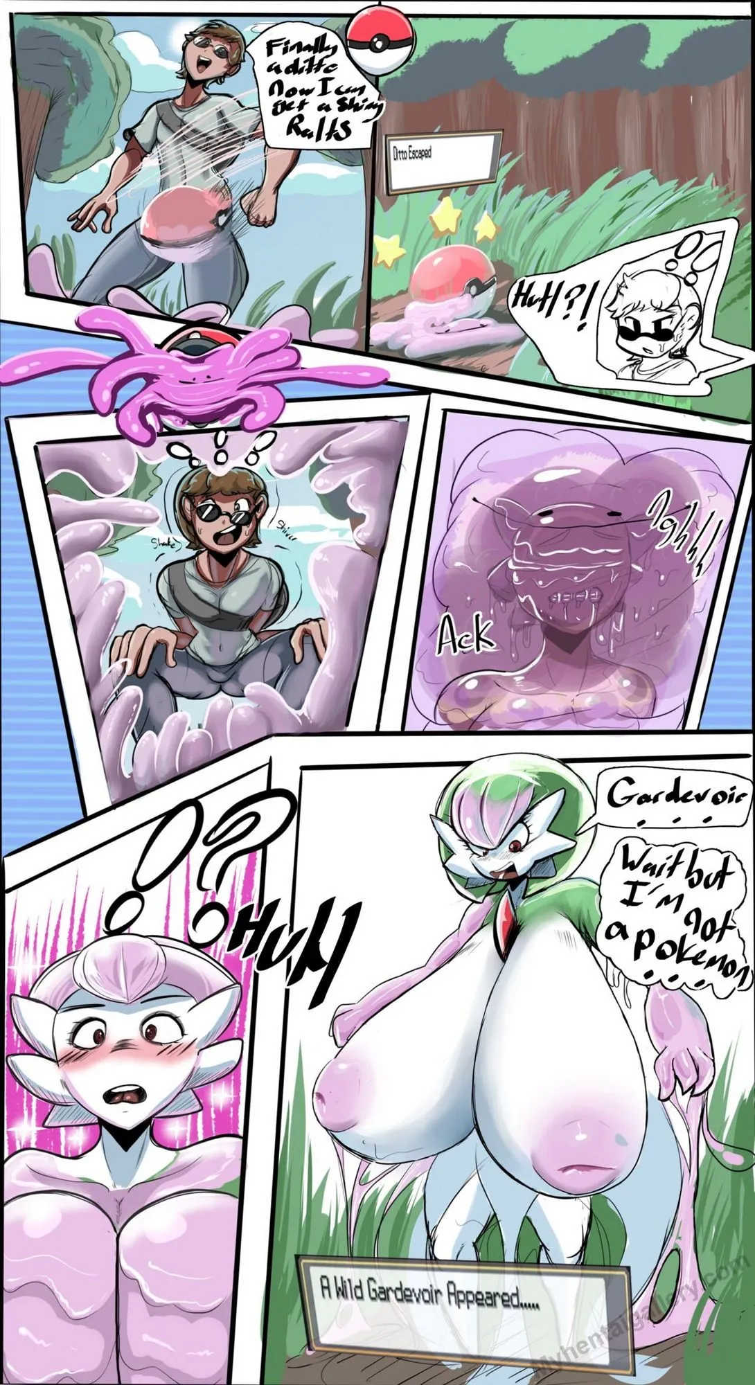 Shiny Hunting! porno comics