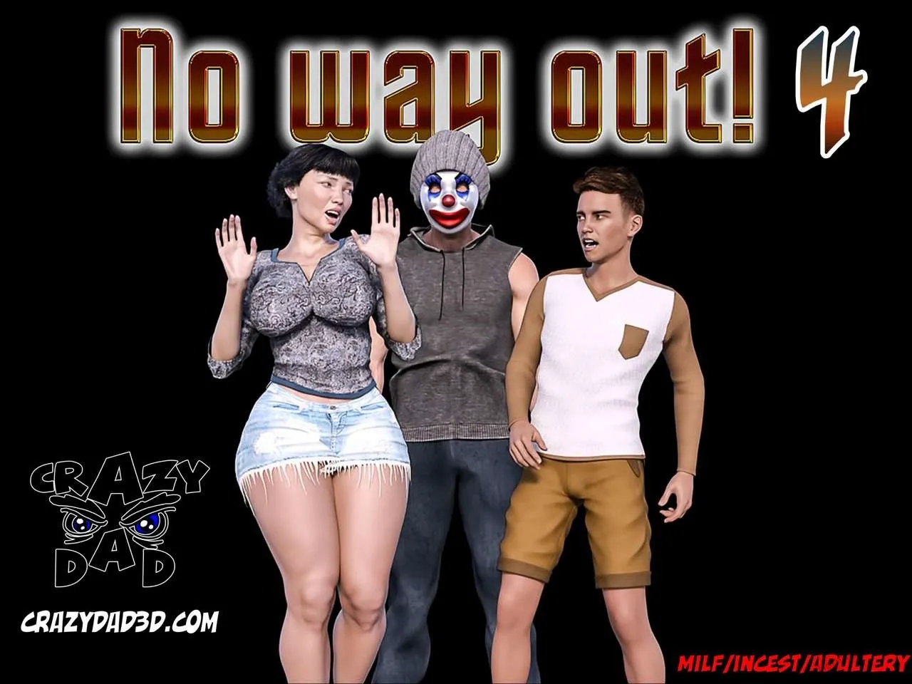 No Way Out! 4 porno comics Cover
