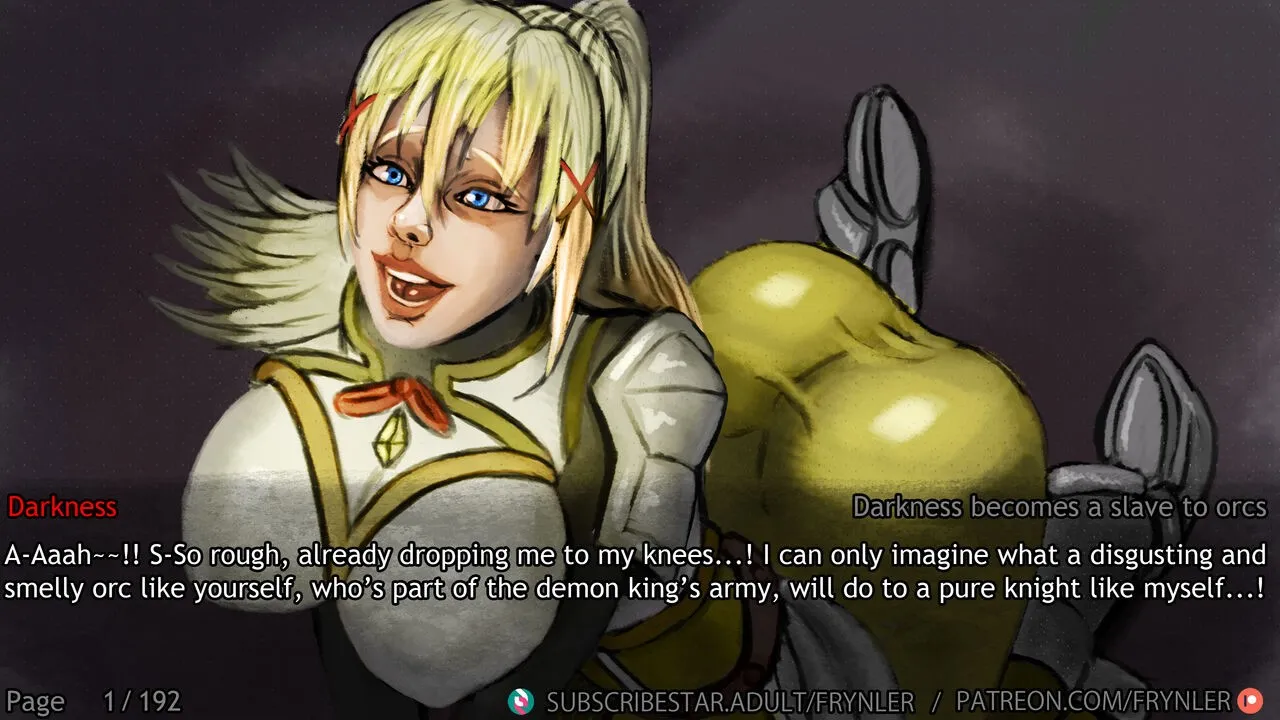 Darkness Becomes A Slave To Orcs porno comics
