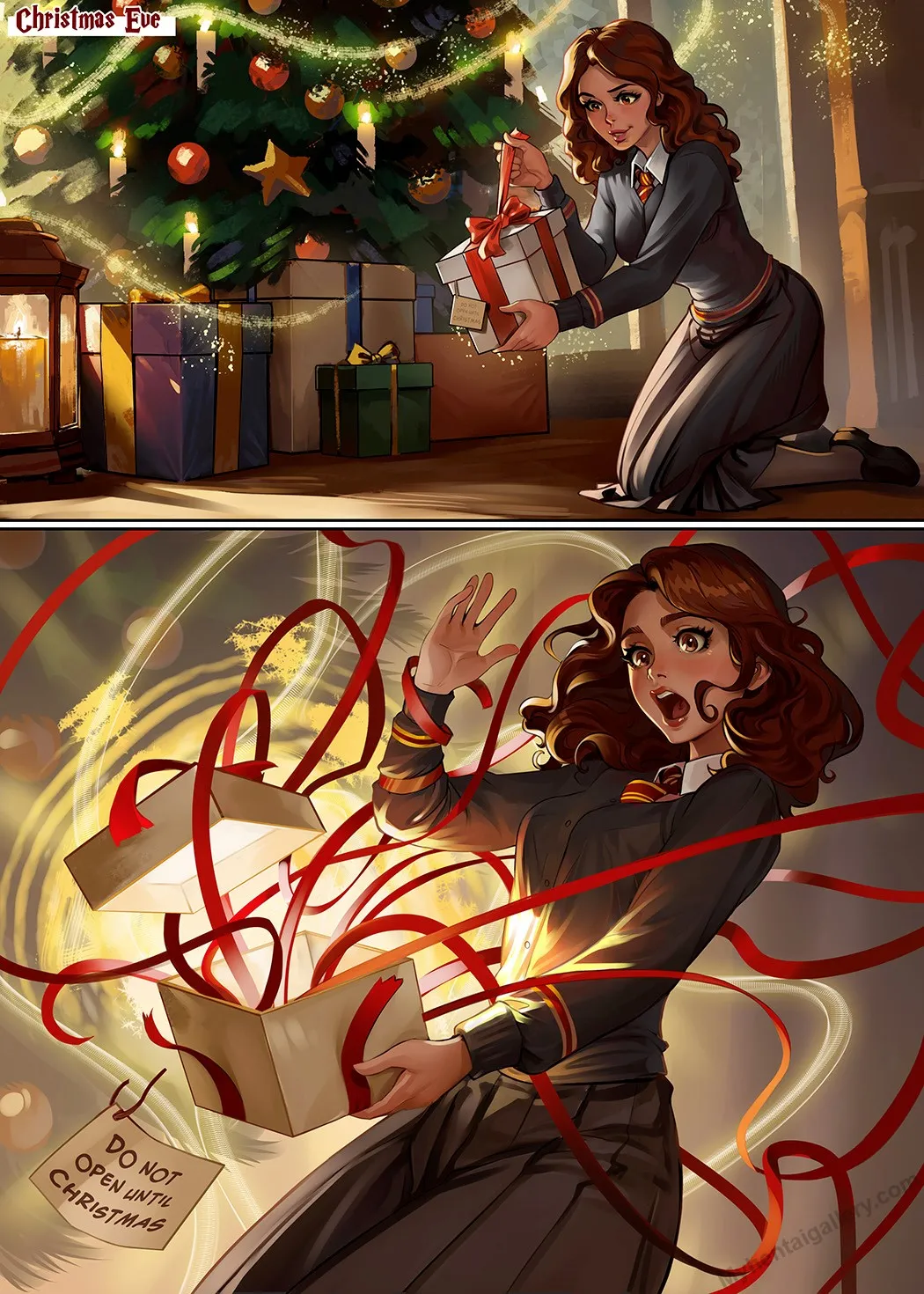 Hermione's Christmas Gift porno comics