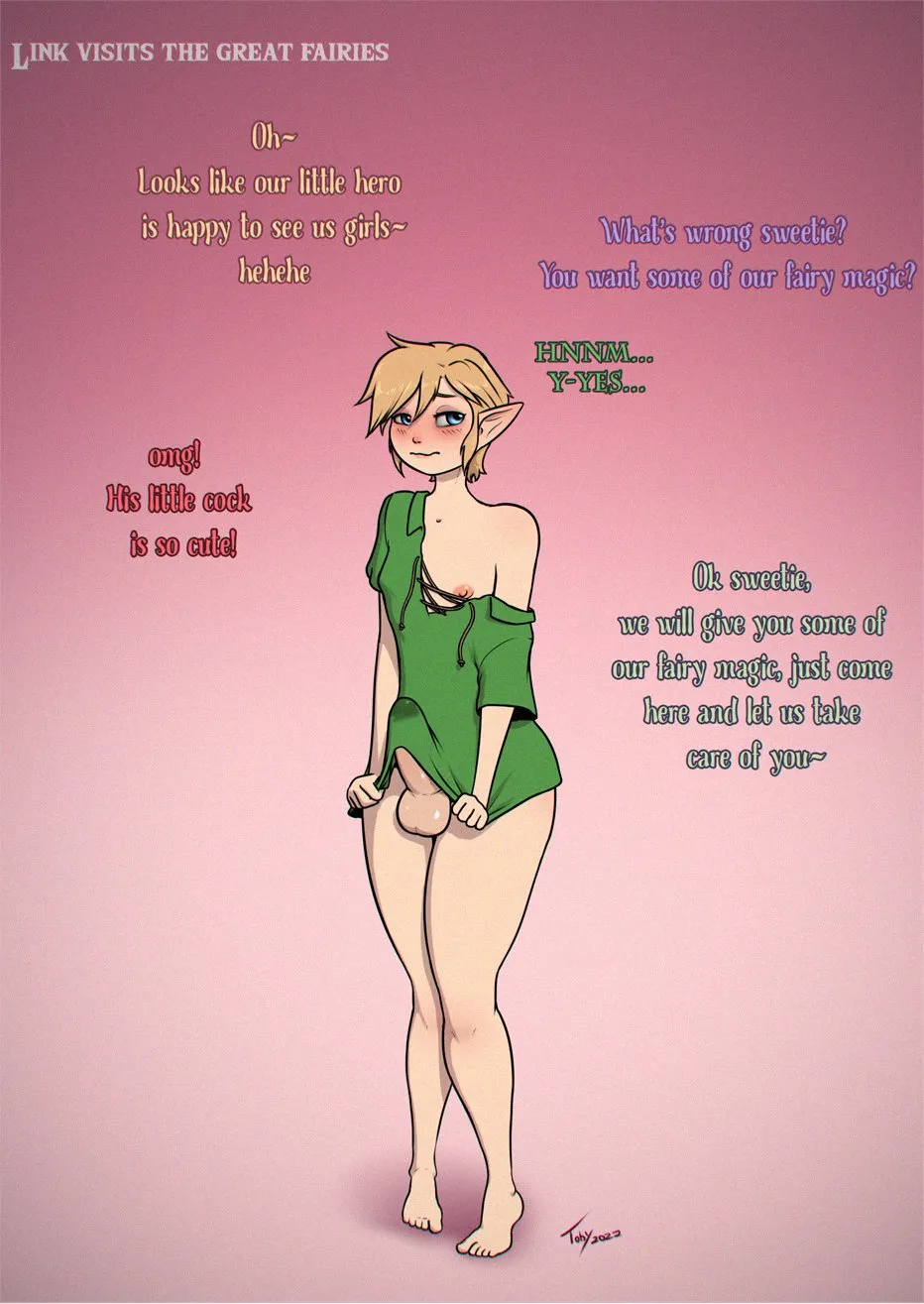 Link Visits The Great Fairies porno comics