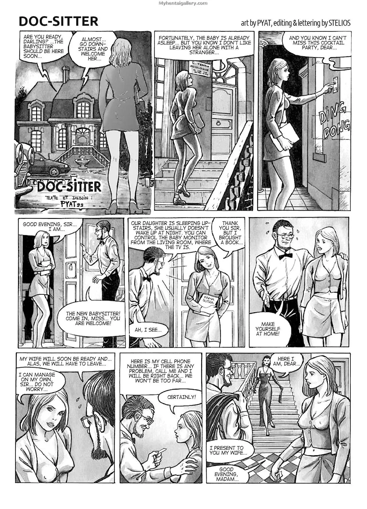 Doc-Sitter porno comics