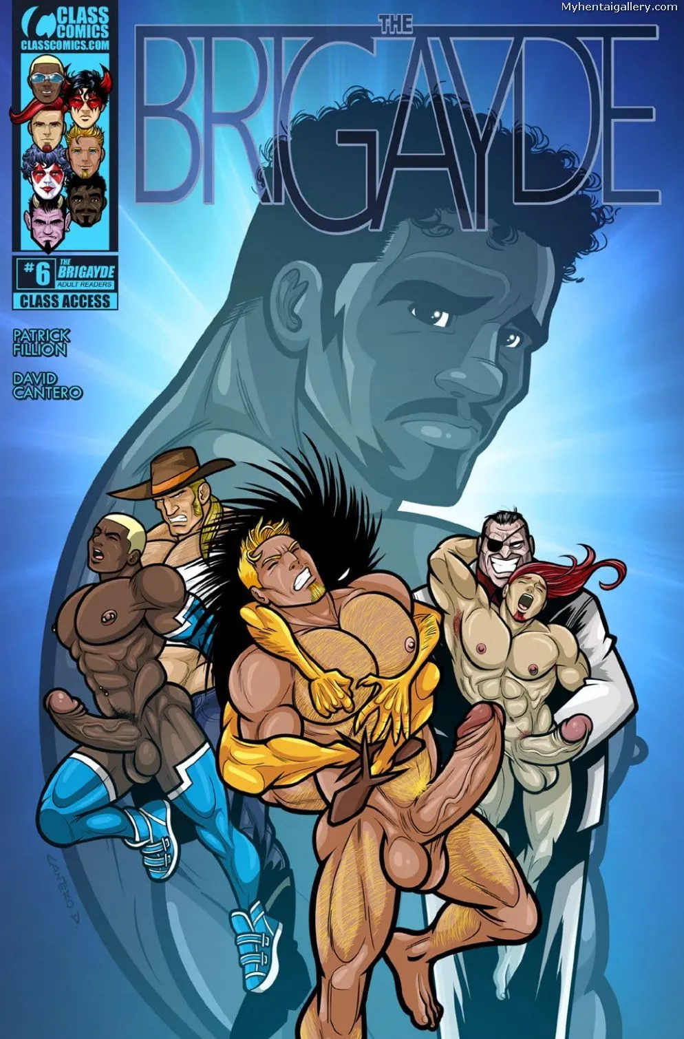 The Brigayde 6 porno comics