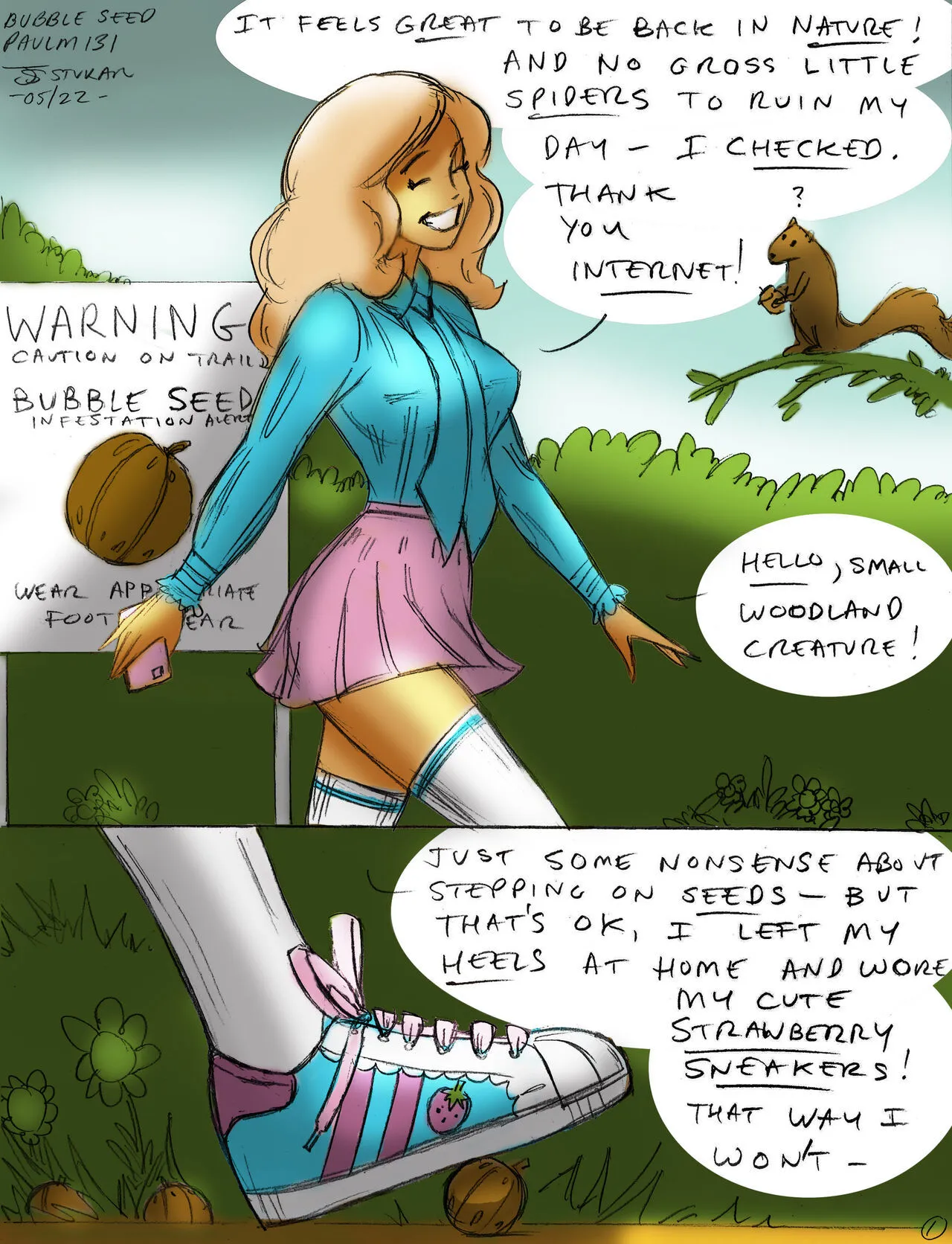 Chrissie Really Loves Nature 2 porno comics