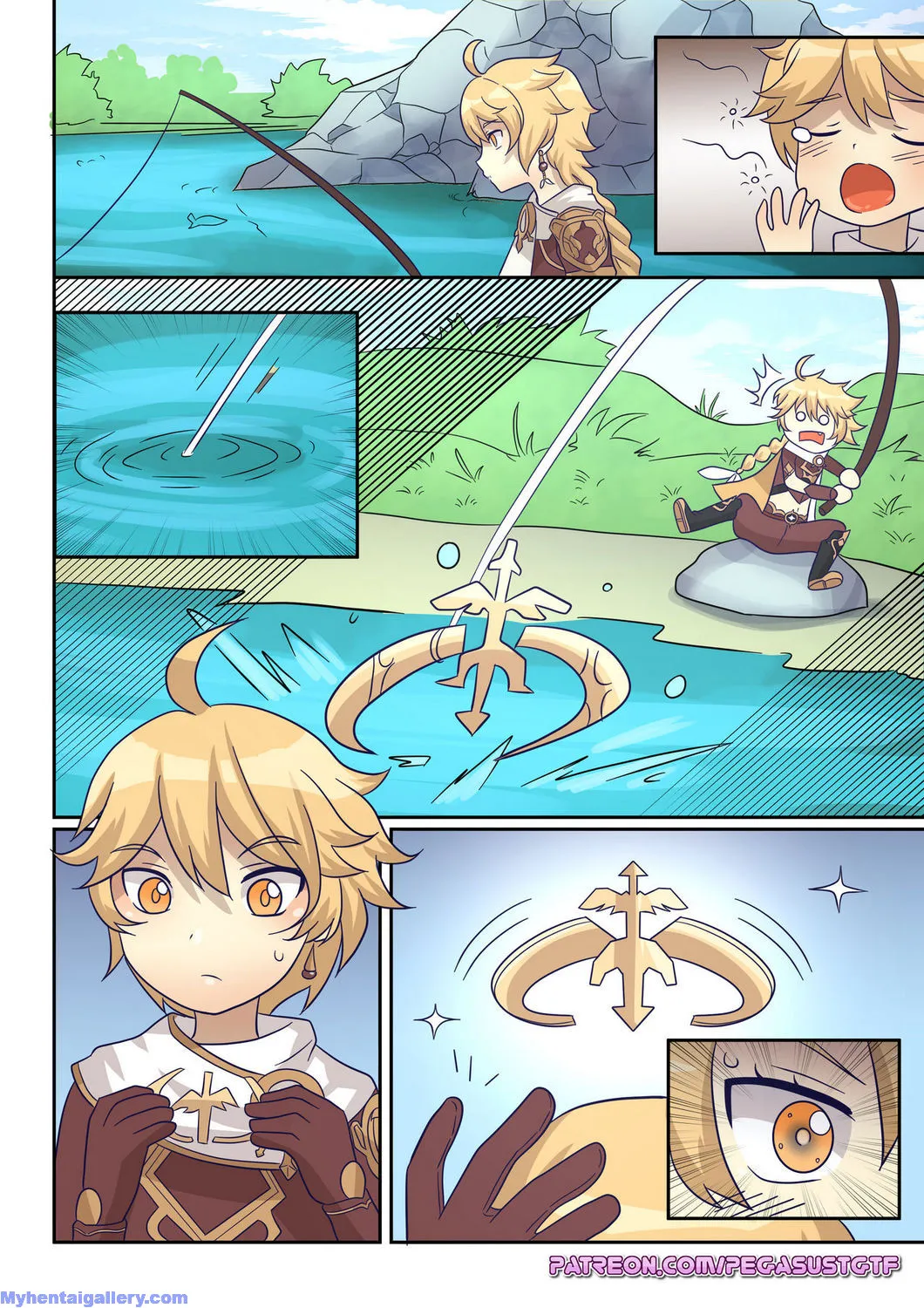 Aether's Transformation porno comics
