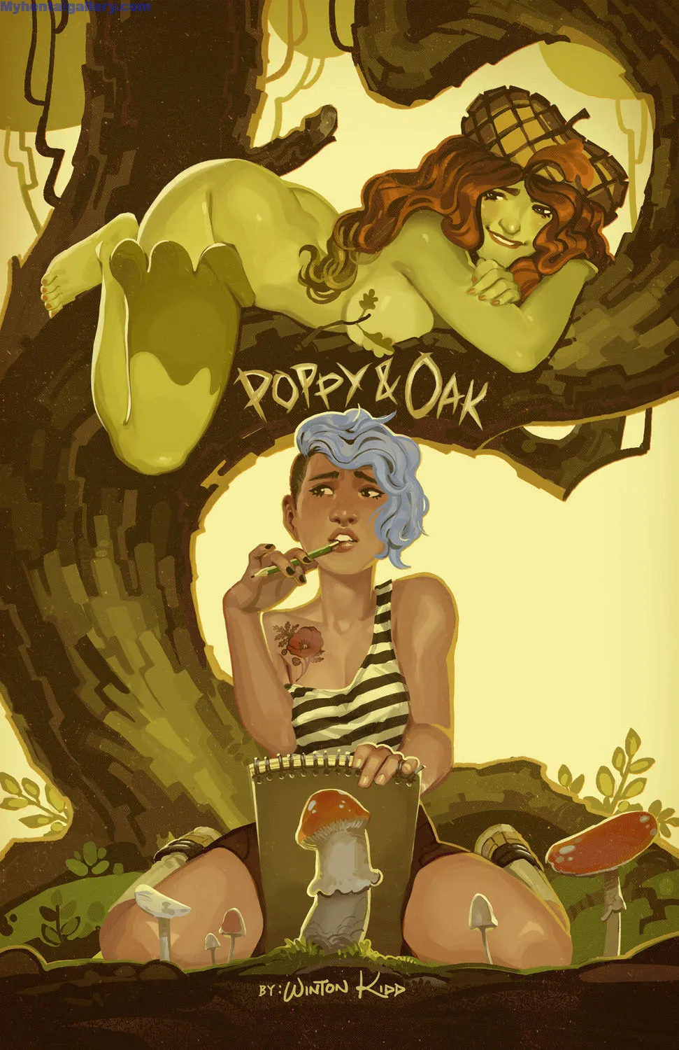 Poppy & Oak porno comics