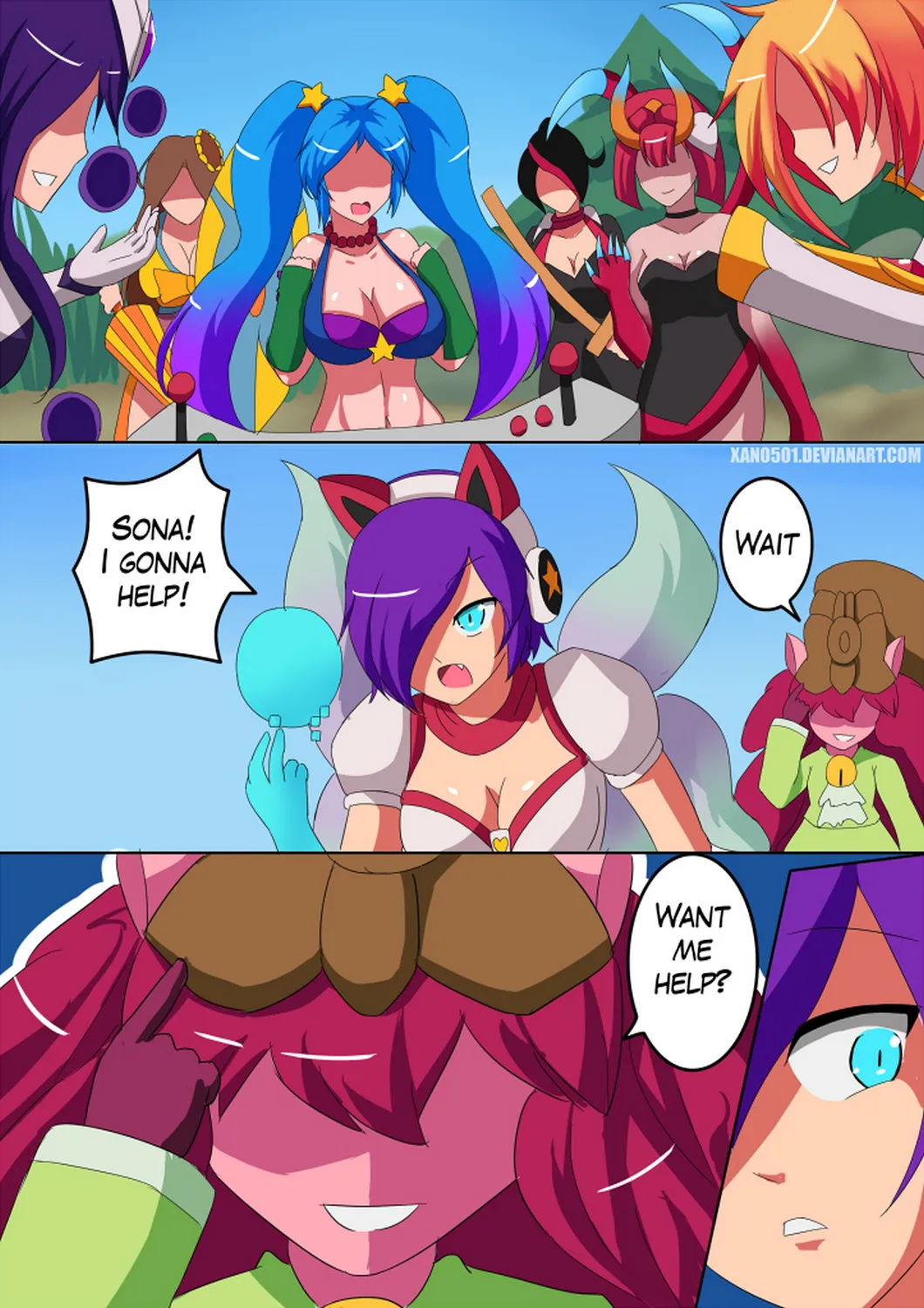 Saving A friend porno comics