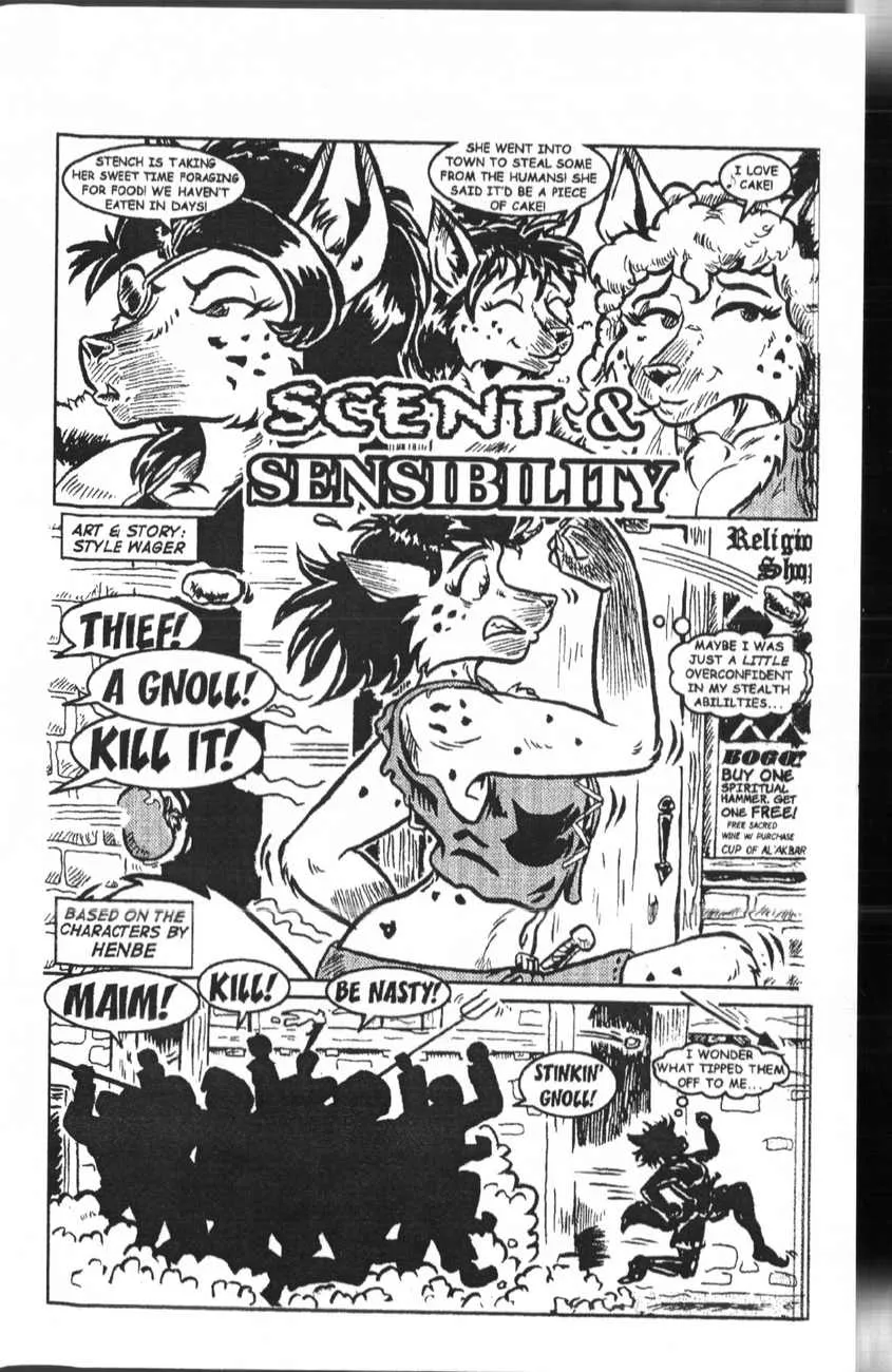 Rock & Gnollz - Sent & Sensibility porno comics