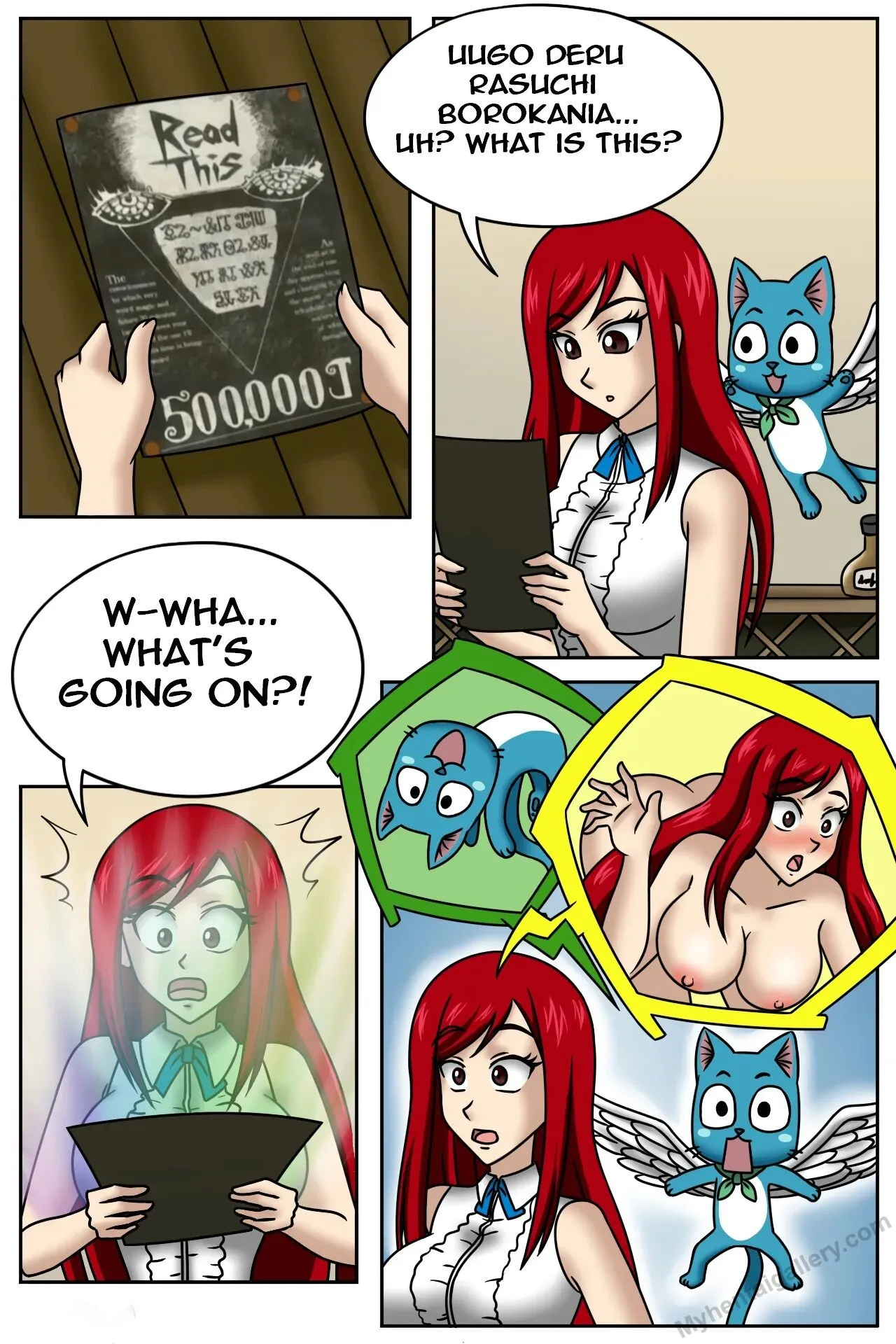 One Happy Erza! porno comics