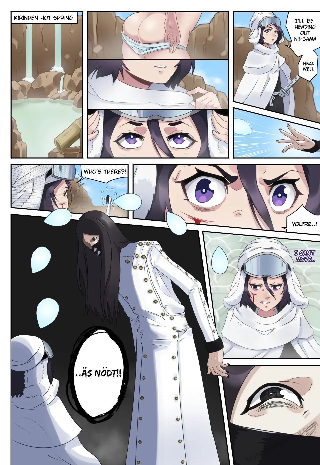 Rukia x As Nodt porno comics Cover