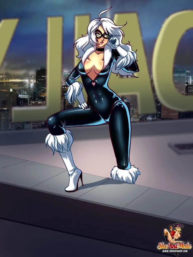 Black Cat Vs Venom porno comics