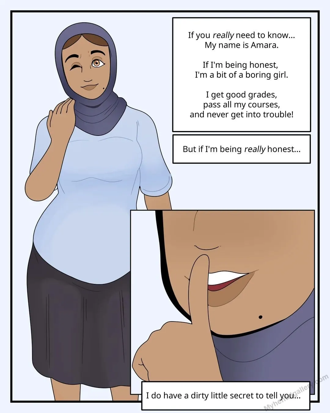 Amara's Dirty Secret porno comics