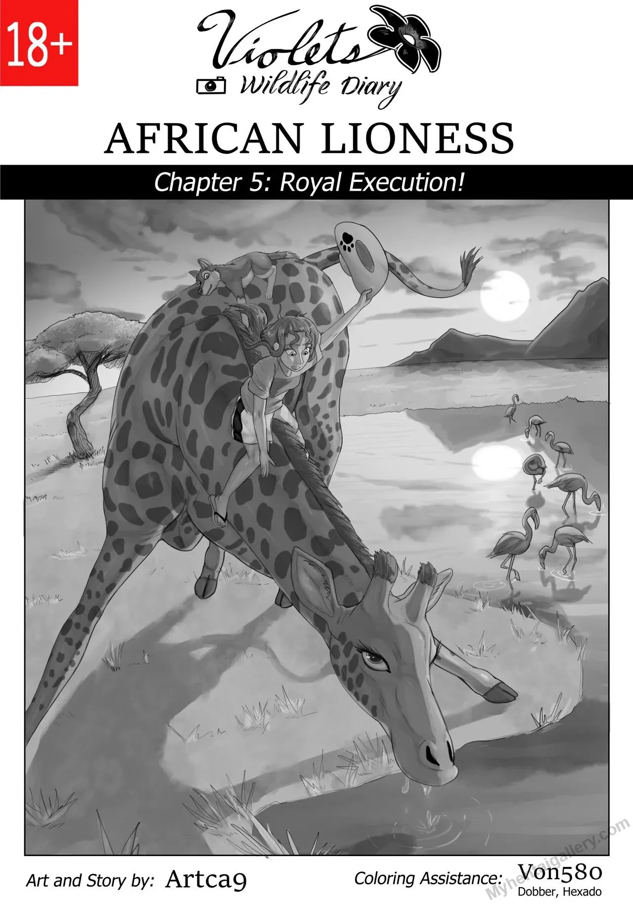 Violets Wildlife Diary 5 - Royal Execution! porno comics