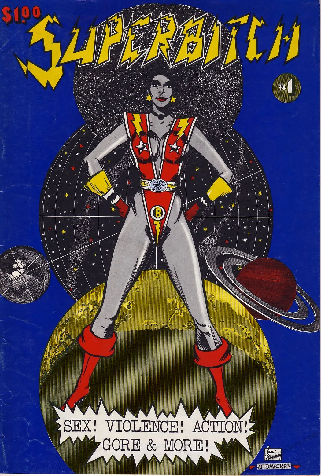 Superbitch 1 porno comics Cover