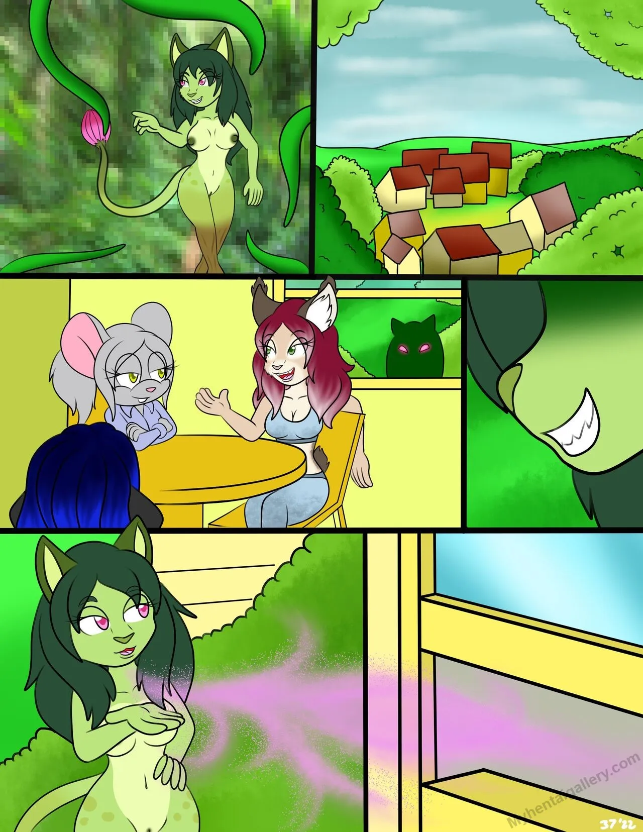 Gloria's Harem porno comics