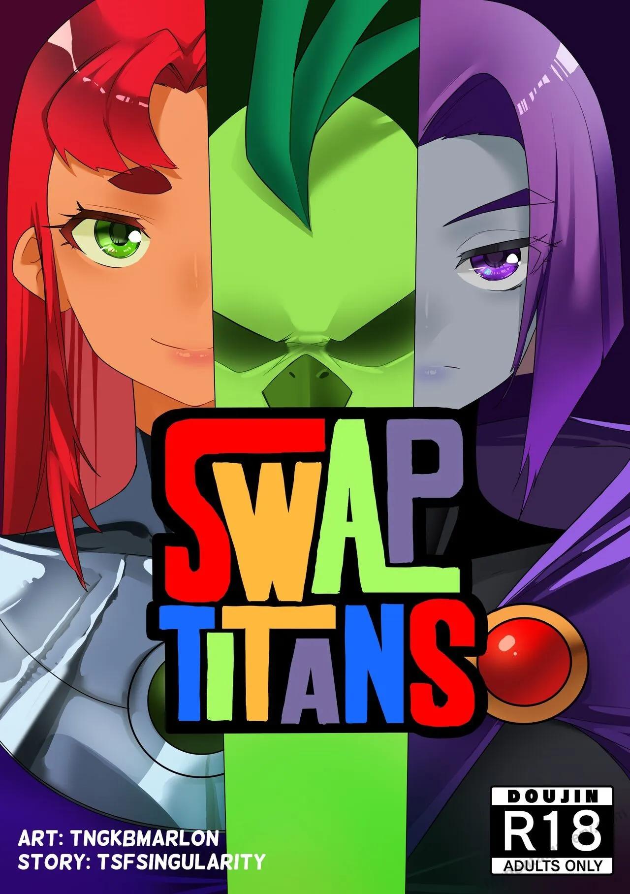Swap Titans 1 porno comics