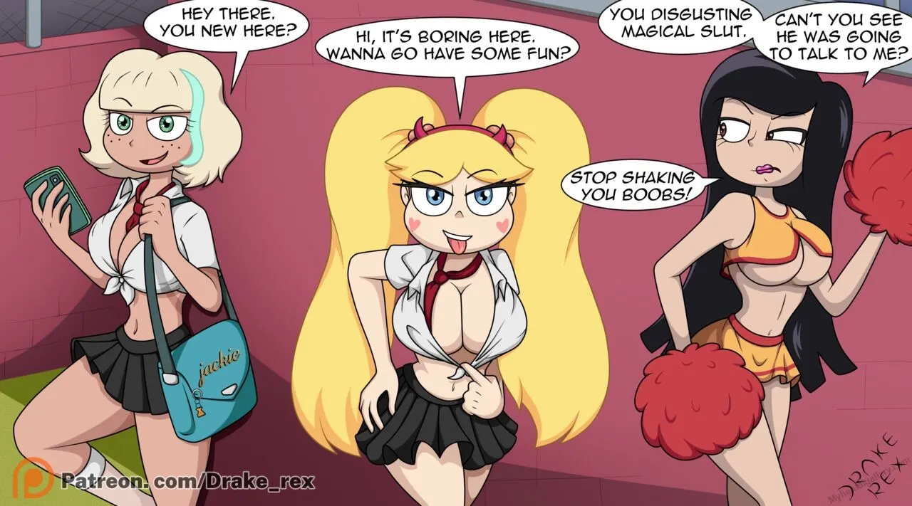 Star Vs School Girls - Marco's Assault porno comics