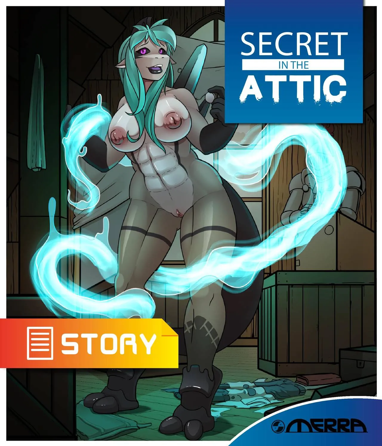 Secret In The Attic porno comics Cover