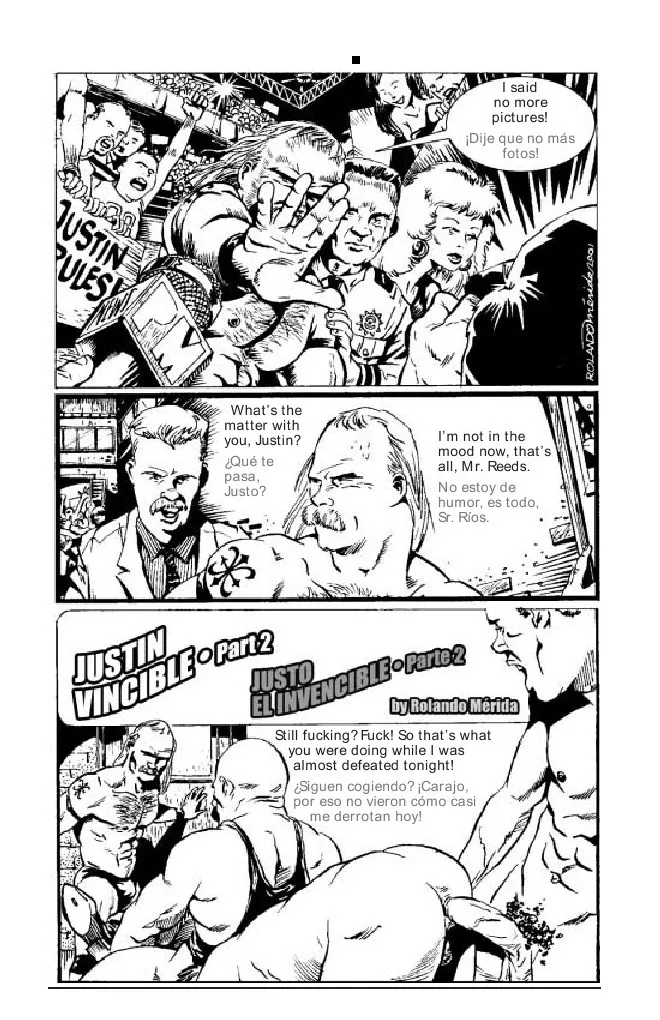 Justin Vincible 2 porno comics