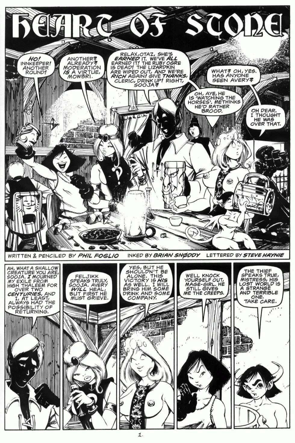 Heart Of Stone! porno comics Cover
