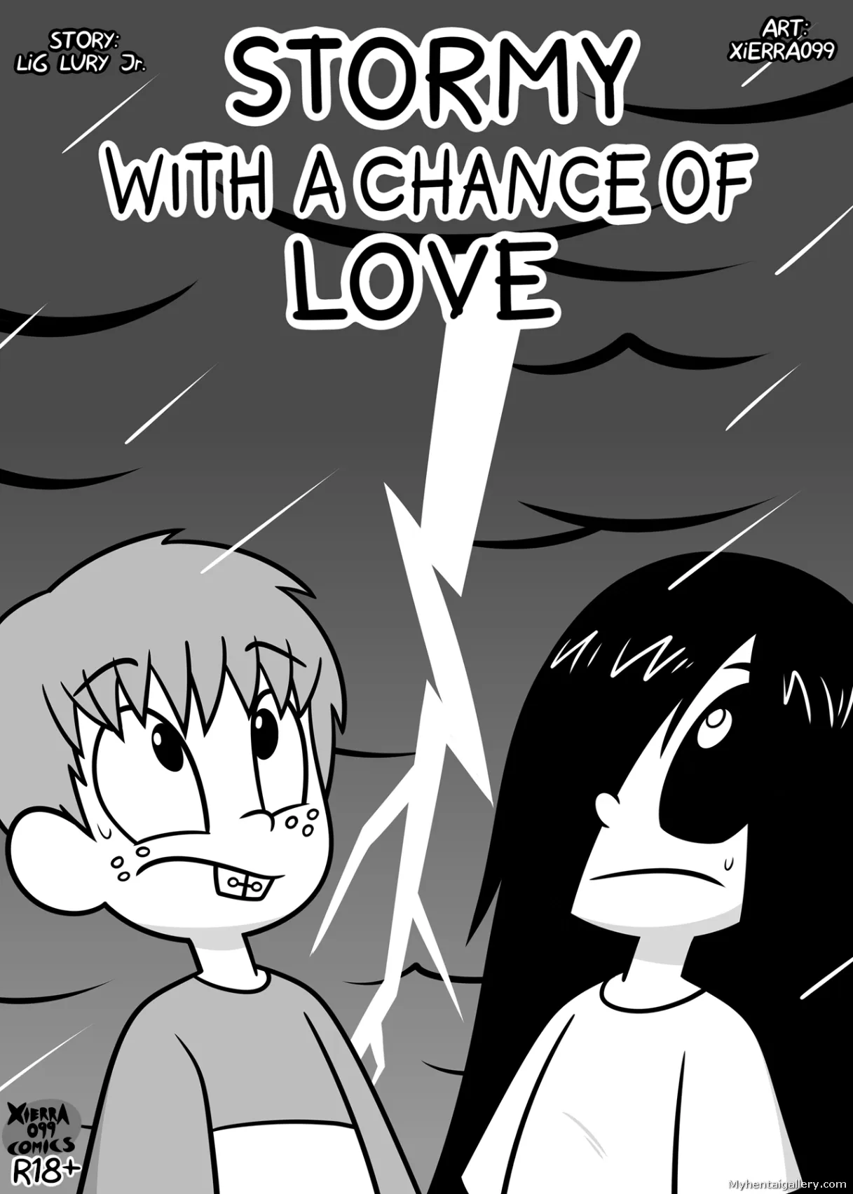 Stormy With A Chance Of Love porno comics Cover