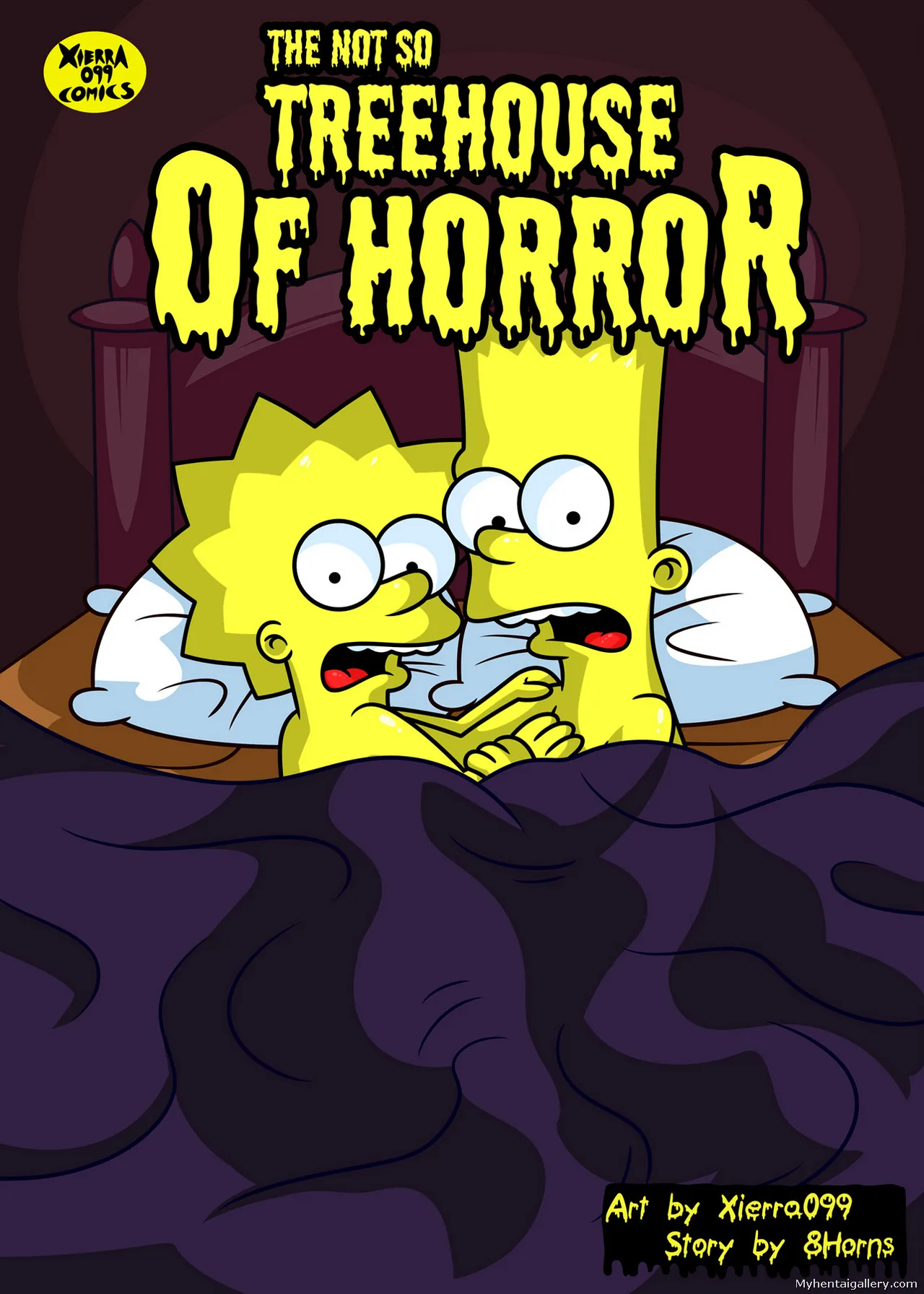 The Not So Treehouse Of Horror porno comics Cover
